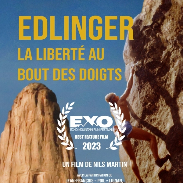 Best Feature Film: Edlinger - Freedom at Your Fingertips, Nils Martin, France